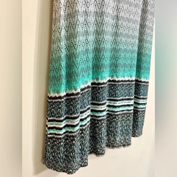 ATHLETA Women’s Santorini Ombré Boho Geometric Sleeveless Tank Dress Size‎ Small - Picture 3 of 14